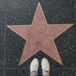 Star on Hollywood wall of fame