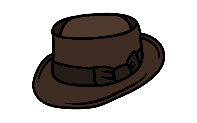brown pork pie hat