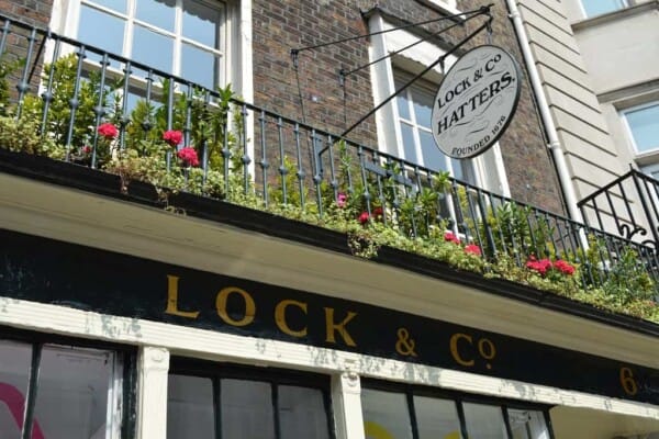 Lock and co hat shop
