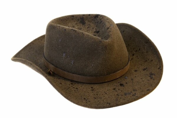 wet felt hat