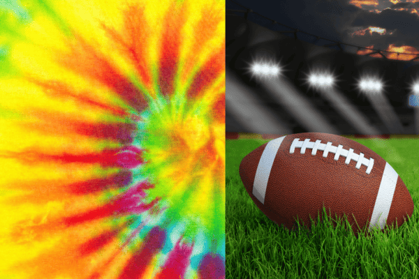 NFL tie-dye