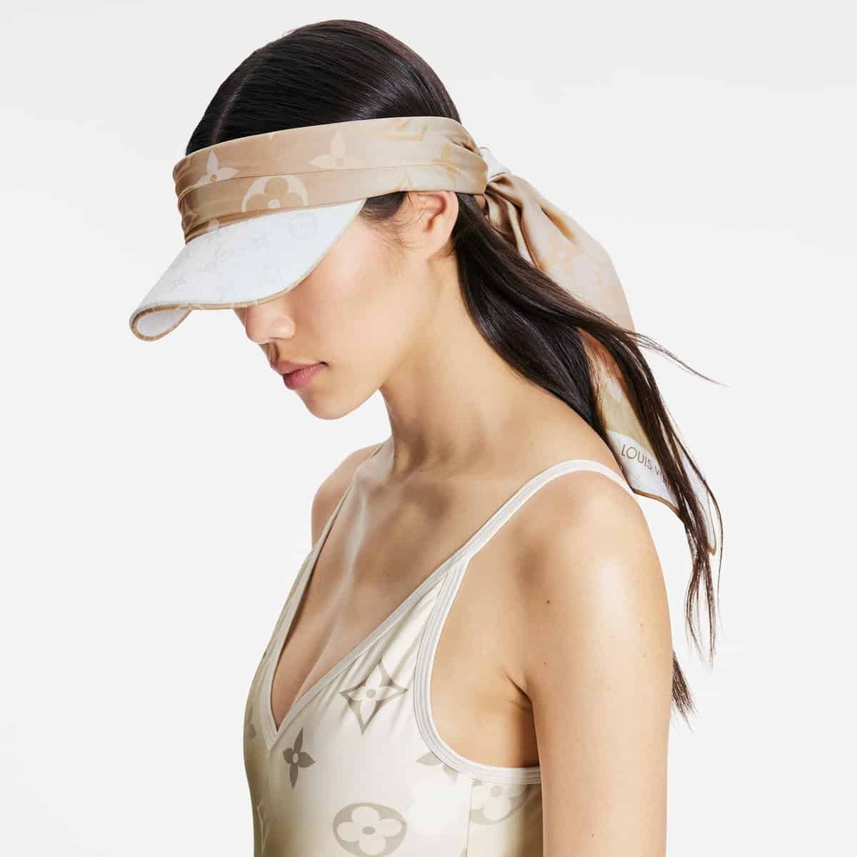 Louis Vuitton Sea Sun and Silk Visor Hat