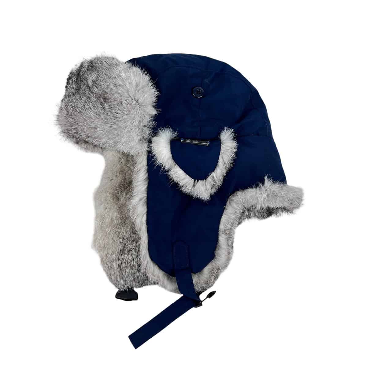 Nathaniel Cole Faux Fur Trim Aviator Trapper Hat