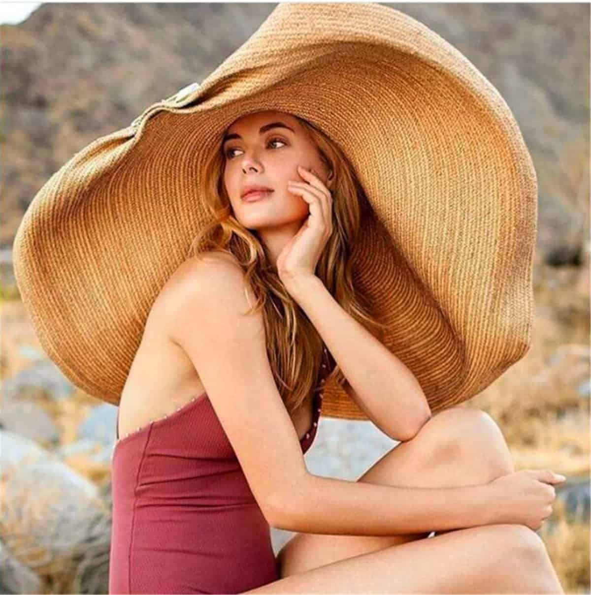 Oversized Sun Hat