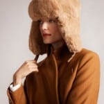 Ted Baker Finlinn Soft Fur Trapper Hat